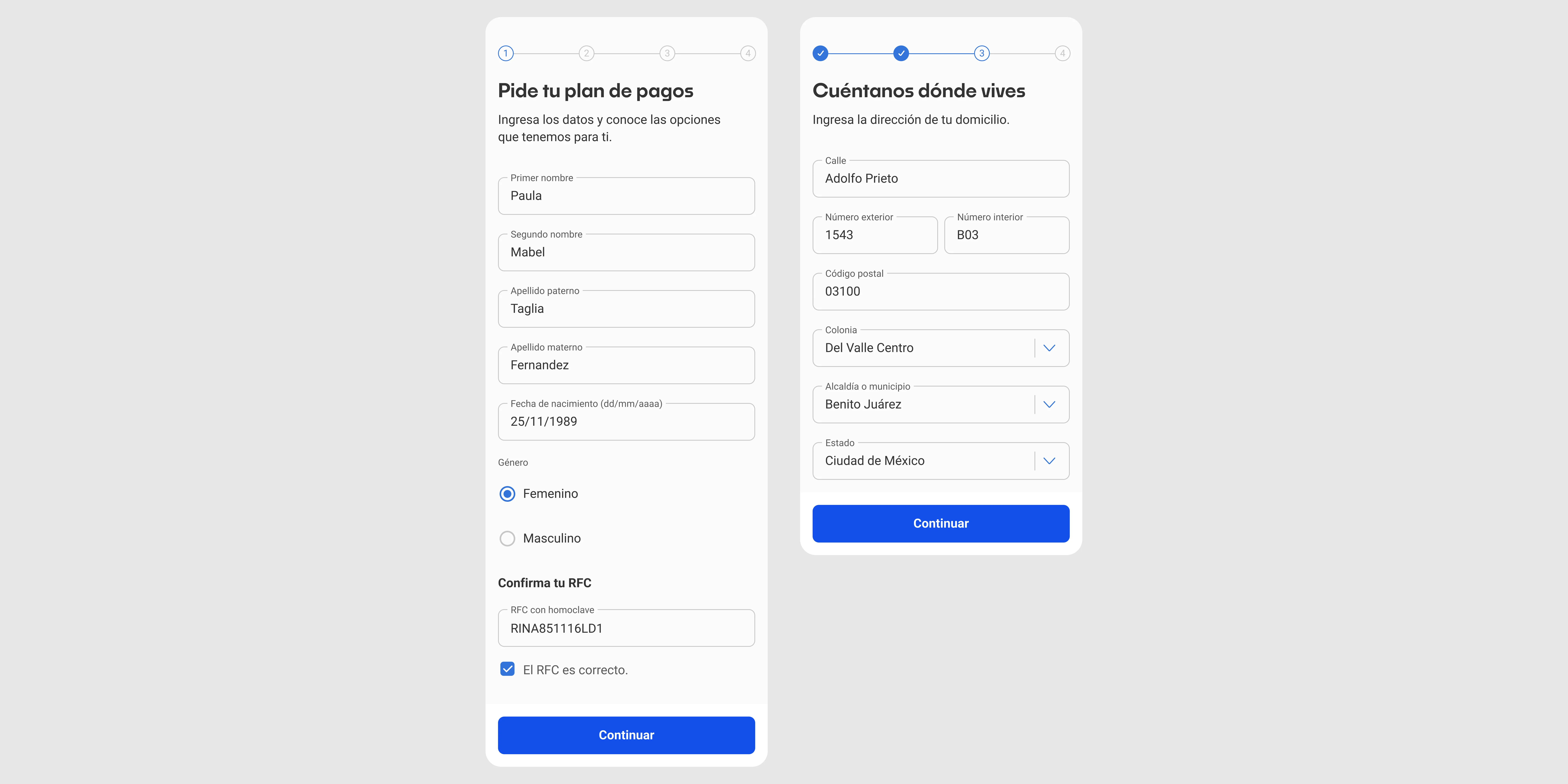 Onboarding & Credit Application